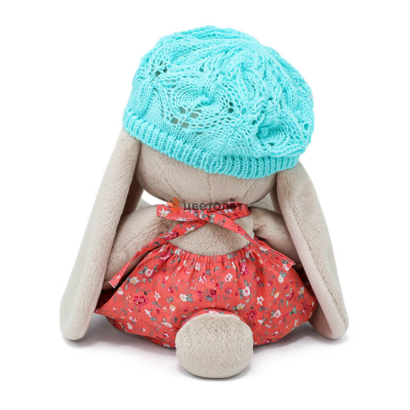 Зайка Ми в вязаном берете (большой)