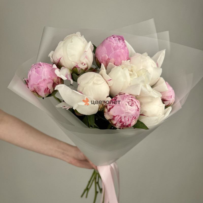 Букет пионов